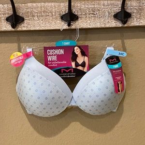 ✨ SALE NWT Maidenform Comfort Devotion Full Coverage Bra LightBluePrint